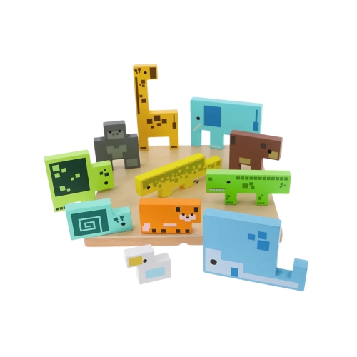 Drewniana układanka Pixel Gang Trefl 61640