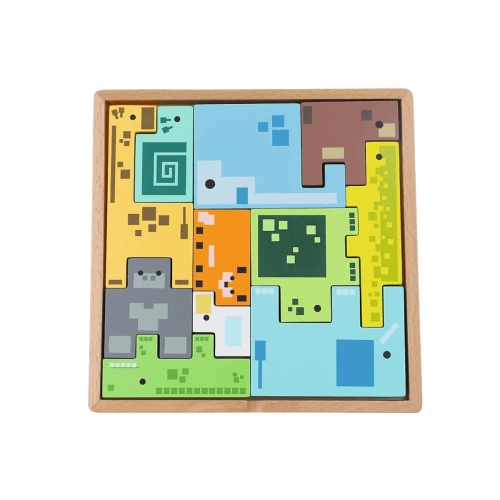 Drewniana układanka Pixel Gang Trefl 61640