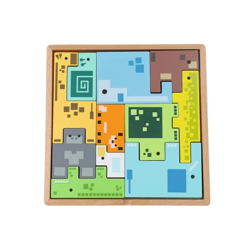 Drewniana układanka Pixel Gang Trefl 61640