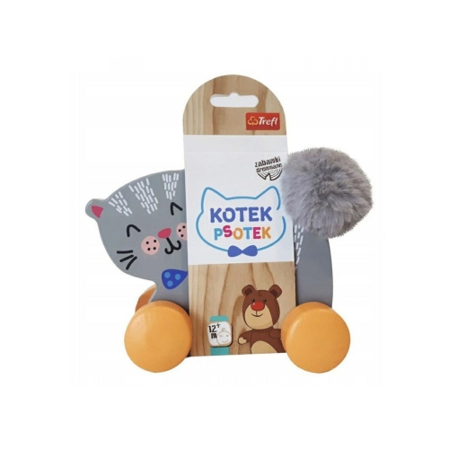 Zwierzątko Do CiągnięciaKotek Psotek Trefl 61750