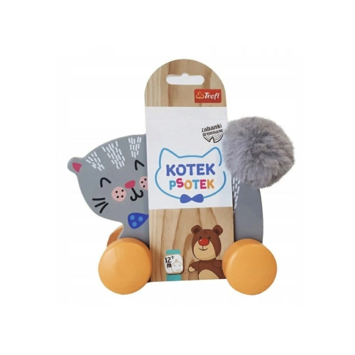 Zwierzątko Do CiągnięciaKotek Psotek Trefl 61750