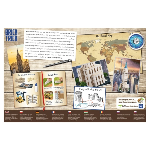 Empire State Building Brick Trick Buduj z Cegły Trefl 61785