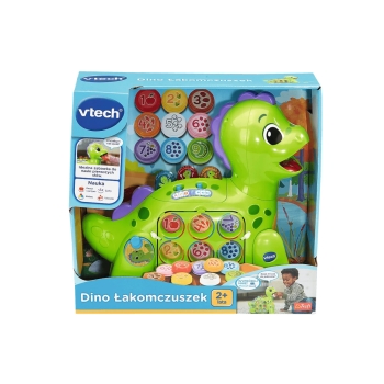 Zabawka interaktywna do ciągnięcia Dino Łakomczuszek VTech 61956