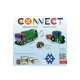 Zestaw Klocków Konstrukcyjnych Connect 2w1Śmieciarka Traktor Trefl 61975
