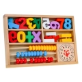 Drewniany zestaw edukacyjny