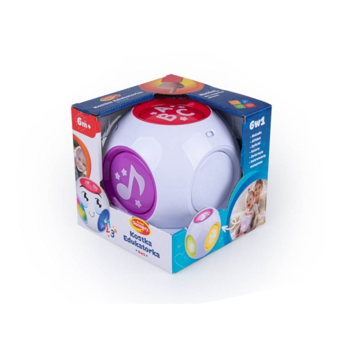 Zabawka Interaktywna Kostka Edukatorka 6w1 Dumel DD62357