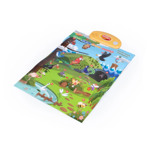 Interaktywne Edukacyjne plakaty zwierzęta i zawody Dumel 62388