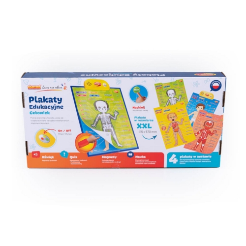 Edukacyjne plakaty Człowiek Dumel 62395