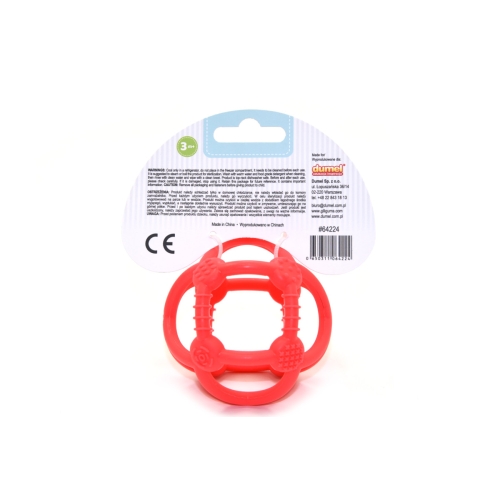 Gryzak piłka czerwona GiliGums 64224