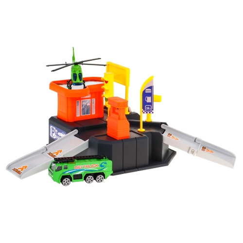 Parking samochodowy dla dzieci Lądowisko helikopterów + Mata 660-S09