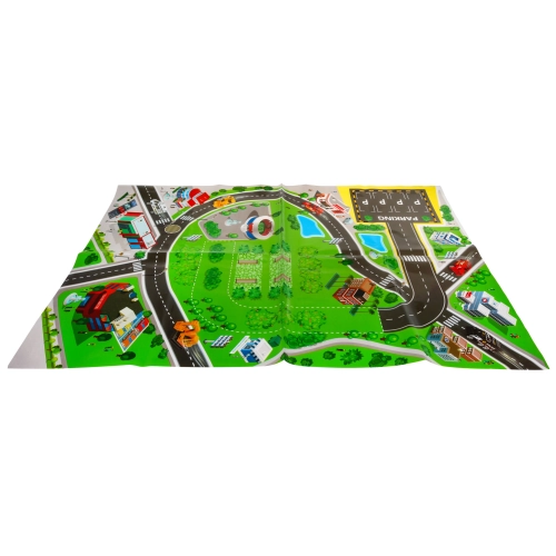 Parking samochodowy dla dzieci Lądowisko helikopterów + Mata 660-S09