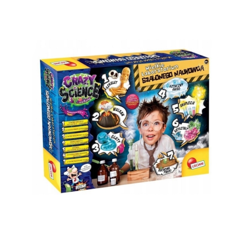 Mały Geniusz Wielkie laboratorium szalonego naukowca LISCIANI 68654