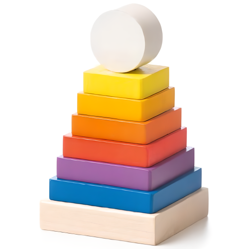 Piramida Drewniana Zestaw konstrukcyjny