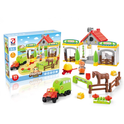 zestaw klocków 85 elementów