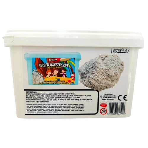 Piasek kinetyczny 1kg naturalny 7206