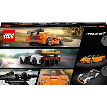 Lego Speed Champions McLaren Solus GT i McLaren F1 LM  76918