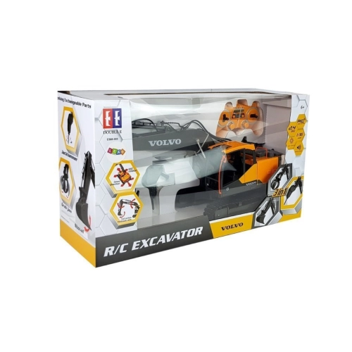 Volvo Duża Koparka R/C Gąsienicowa 1:16 2.4G Double E 7584