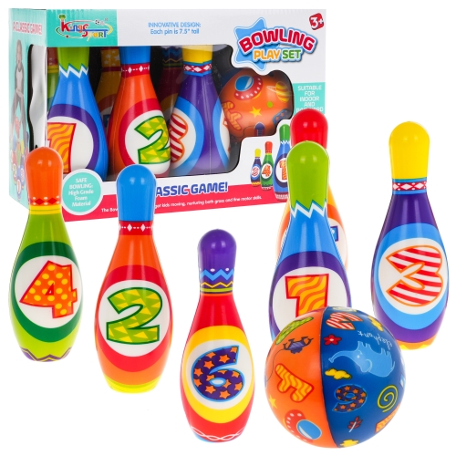 Kolorowe Piankowe Kręgle