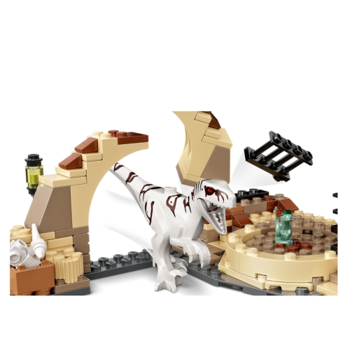 Lego Atrociraptor: pościg na motocyklu 76945