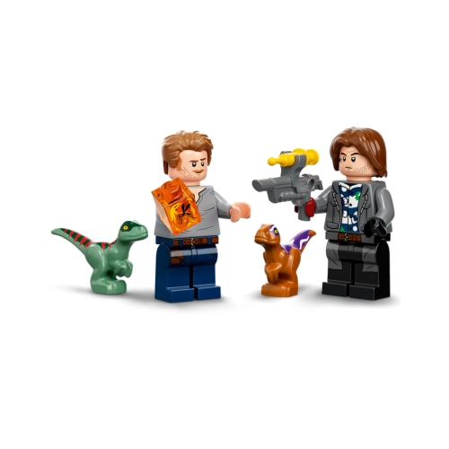 Lego Atrociraptor: pościg na motocyklu 76945