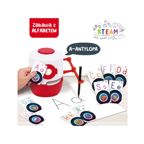 Interaktywny robot edukacyjny step LISCIANI 77397