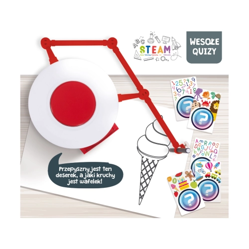 Interaktywny robot edukacyjny step LISCIANI 77397