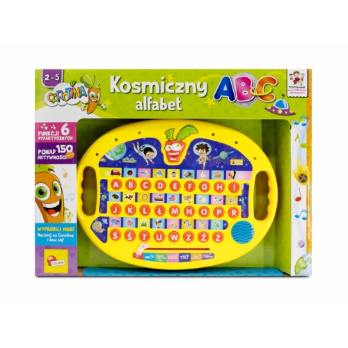 Carotina Kosmiczny Alfabet LISCIANI 77410