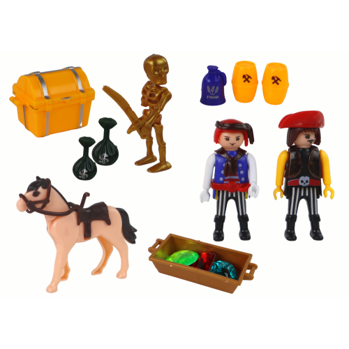 Zestaw Statek Piracki Okręt 23 elementy