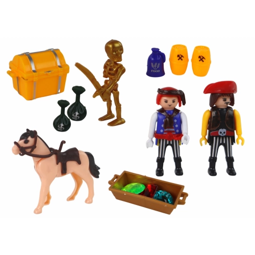 Zestaw Statek Piracki Okręt 23 elementy