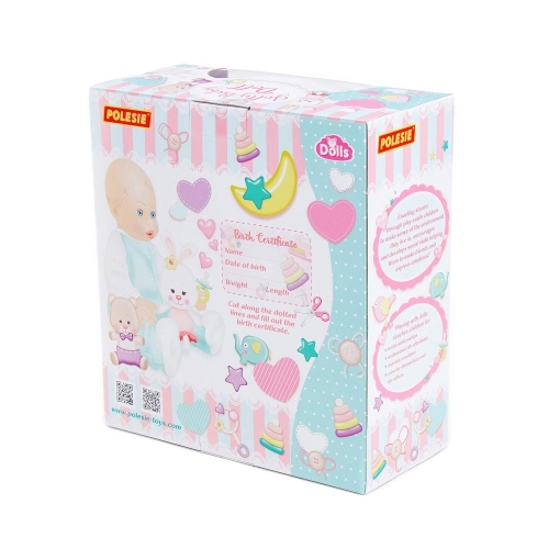 Lalka Wesoły Bobas  35cm zestaw lekarz  Polesie 78353