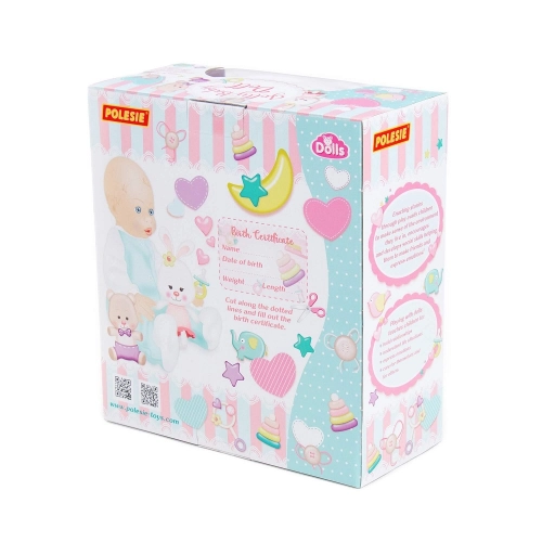 Lalka Wesoły Bobas  35cm zestaw lekarz  Polesie 78353