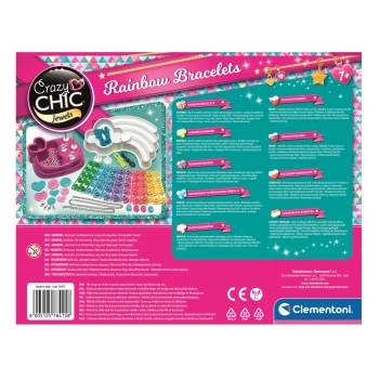 Crazy Chic Multicolor Kolorowe Bransoletki Clementoni 78415