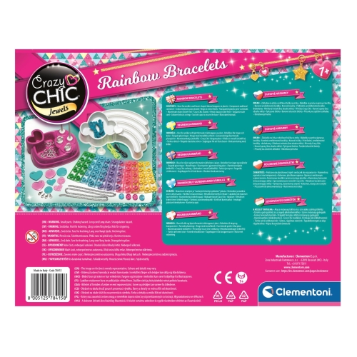 Crazy Chic Multicolor Kolorowe Bransoletki Clementoni 78415