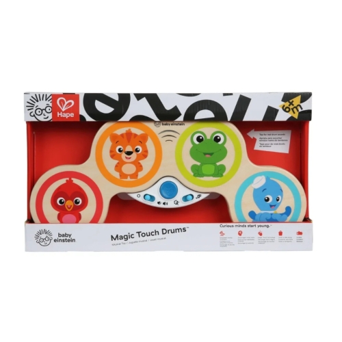 Zabawka drewniana Magiczne dotykowe bębenki 800803