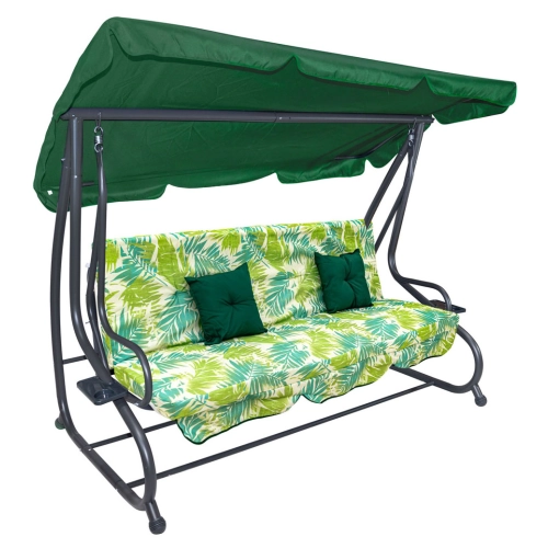 Huśtawka Ogrodowa Tarasowa Liście Palmy 8011 Huśtawka Ogrodowa Tarasowa Liście Palmy 8011