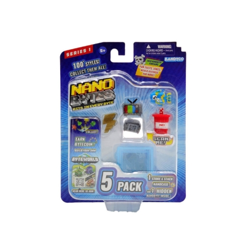 Zestaw NANOBYTES 5 Figurek Gra QR 8014