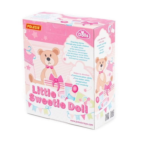 Lalka Bobas 28cm do przytulania ze smoczkiem  Polesie 80448