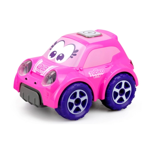 Pierwsze autko zdalnie sterowane Follow Me II Crossroad Różowy 81014