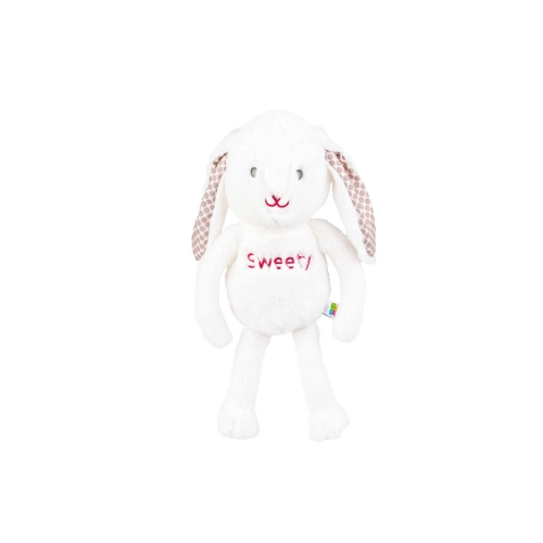 Przytulanka Króliczek biały 0m+ Balibazoo BB81970