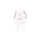 Przytulanka Króliczek biały 0m+ Balibazoo BB81970