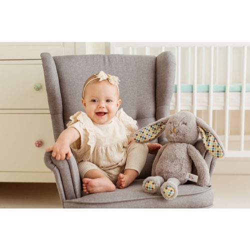 Przytulanka Króliczek szary 0m+ Balibazoo BB81971