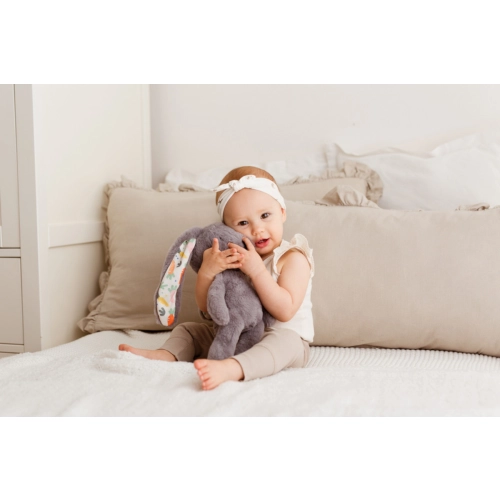 Przytulanka Królik tulimy szary 0m+ Balibazoo BB81982