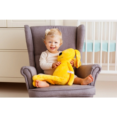 Duża Przytulanka Piesek tulimy pomarańczowy 58cm Balibazoo BB81987