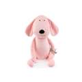 Duży Piesek tulimy różowy 58cm Balibazoo BB81989