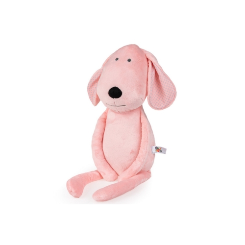 Duży Piesek tulimy różowy 58cm Balibazoo BB81989