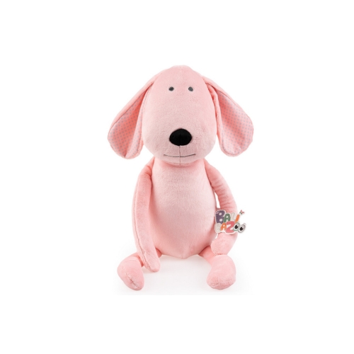 Duży Piesek tulimy różowy 58cm Balibazoo BB81989