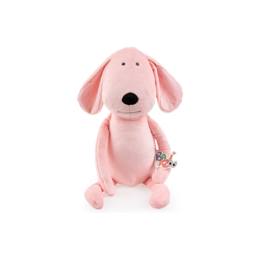 Duży Piesek tulimy różowy 58cm Balibazoo BB81989