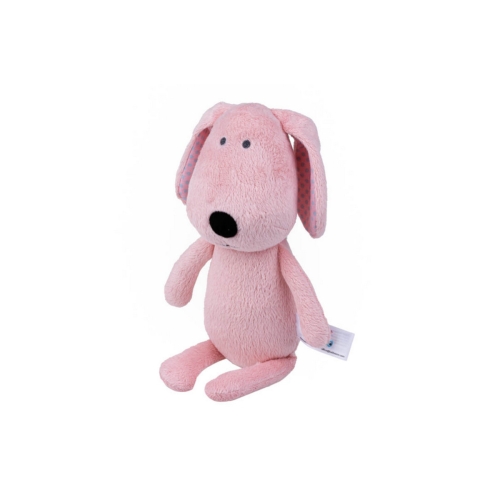 Piesek tulimy różowy 28cm Balibazoo BB81991