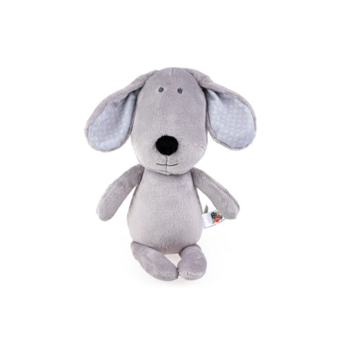 Piesek tulimy szary 28cm Balibazoo BB81994