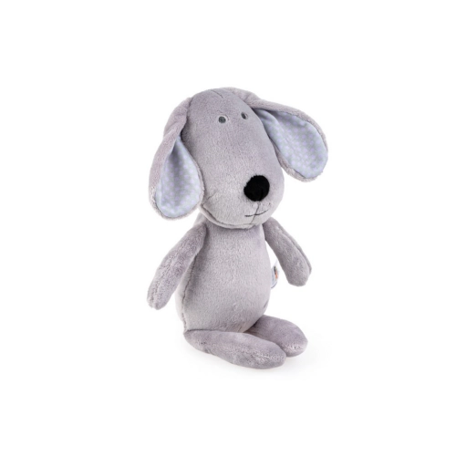 Piesek tulimy szary 28cm Balibazoo BB81994